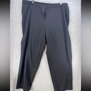 Jaclyn Smith Black Straight Leg Pants